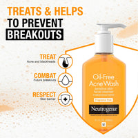 Neutrogena Oil-Free Acne Fighting Fragrance-Free Face Wash, 9.1 fl. oz EasyOptionXY LLC
