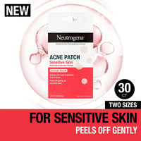 Neutrogena Hydrocolloid Sensitive Skin Acne Patches, 2 Sizes, 30 Ct EasyOptionXY LLC