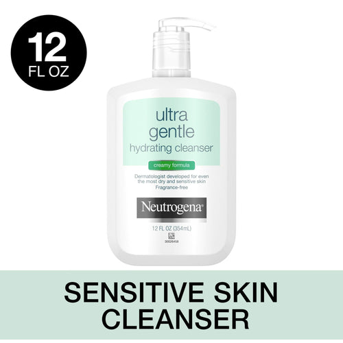 Neutrogena Ultra Gentle Hydrating Creamy Facial Cleanser, 12 fl. oz EasyOptionXY LLC