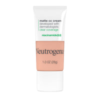 Neutrogena Clear Coverage Flawless Matte CC Cream, Vanilla, 1 oz EasyOptionXY LLC