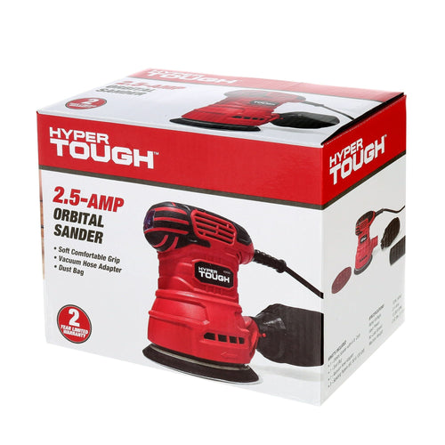 Hyper Tough 2.5-Amp Orbital Sander, 5-inch, AQ20036G EasyOptionXY LLC