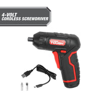 Hyper Tough 4-Volt Max Lithium-Ion Angle Grip Screwdriver with Charger, 80152, New EasyOptionXY LLC