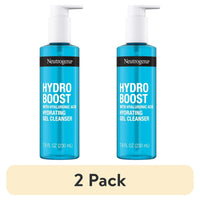 (2 pack) Neutrogena Hydro Boost Hydrating Hyaluronic Acid Gel Facial Cleanser and Face Wash, 7.8 oz EasyOptionXY LLC