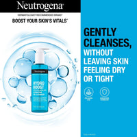(2 pack) Neutrogena Hydro Boost Hydrating Hyaluronic Acid Gel Facial Cleanser and Face Wash, 7.8 oz EasyOptionXY LLC