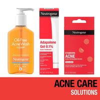 Neutrogena Acne Solutions: Cleanser, Treatment, & Patches, 3 Items EasyOptionXY LLC