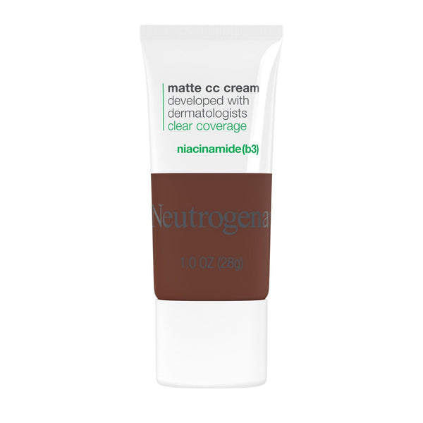 Neutrogena Clear Coverage Flawless Matte CC Cream, Sienna, 1 oz EasyOptionXY LLC
