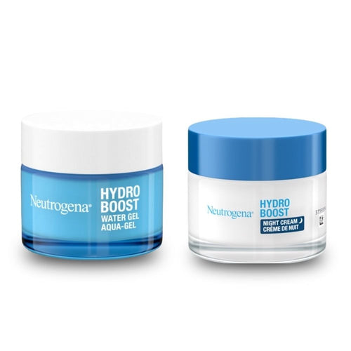 Neutrogena Hydro Boost Hydration Routine: Water Cream & Serum, 2 Items EasyOptionXY LLC
