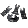 HyperTough 4 Piece Oscillating Wood and Metal Cutting Blade Kit, JB98005J EasyOptionXY LLC