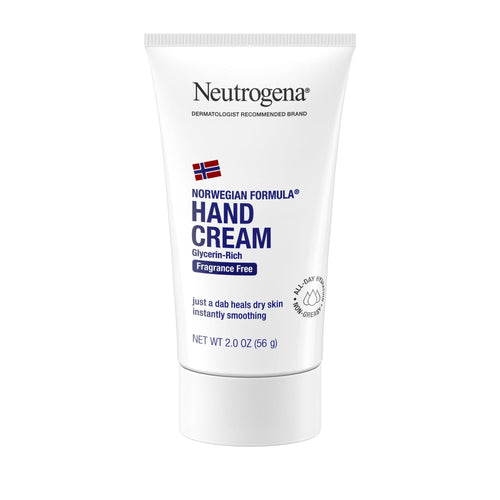 (2 pack) Neutrogena Norwegian Formula Dry Hand and Body Cream, Fragrance-Free Lotion, 2 oz EasyOptionXY LLC