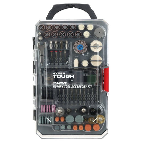 Hyper Tough Rotary Tool & 208-Piece Rotary Tool Accessory Kit EasyOptionXY LLC