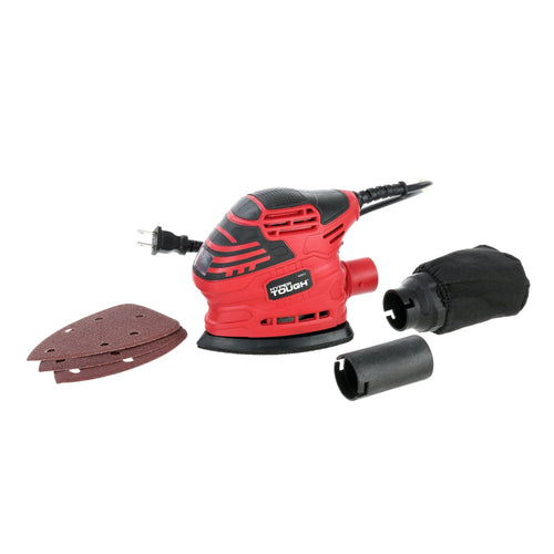HyperTough 1.5-Amp Detail Sander with Sand Paper, Corded, AQ20037G EasyOptionXY LLC