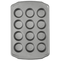 Wilton Bake It Better Non-Stick Muffin Pan, Steel, 12-Cup EasyOptionXY LLC