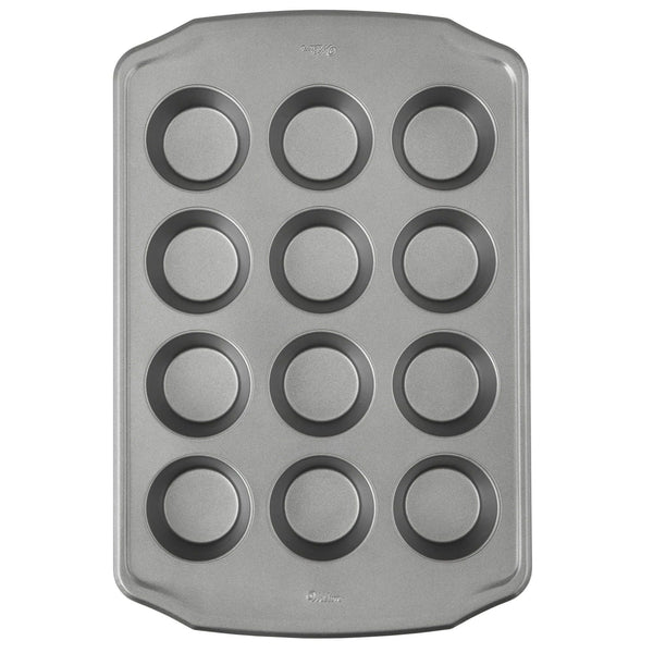 Wilton Bake It Better Non-Stick Muffin Pan, Steel, 12-Cup EasyOptionXY LLC