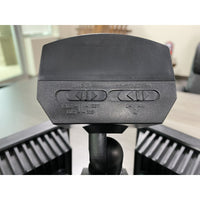 Hyper Tough 2-Head Adjustable LED Solar Motion Sensor Outdoor Security Light, Black, 1500 Lumens EasyOptionXY LLC