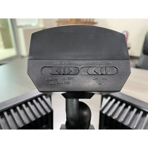 Hyper Tough 2-Head Adjustable LED Solar Motion Sensor Outdoor Security Light, Black, 1500 Lumens EasyOptionXY LLC