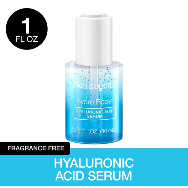Neutrogena Hydro Boost Hyaluronic Acid Face Serum, Fragrance Free, 1 oz EasyOptionXY LLC