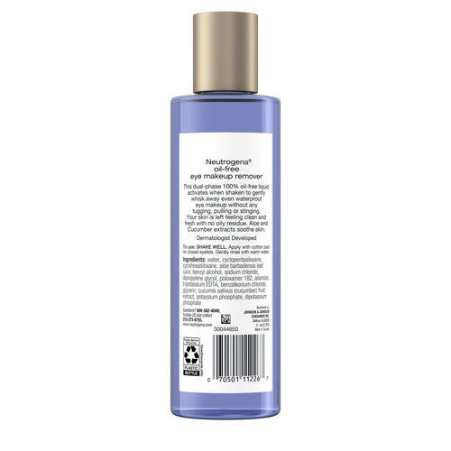 Neutrogena Gentle Oil-Free Eye Makeup Remover & Cleanser, 8.0 fl. oz. EasyOptionXY LLC