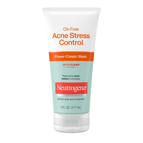Neutrogena Oil-Free Acne Stress Control Power-Cream Face Wash 6 fl. oz EasyOptionXY LLC