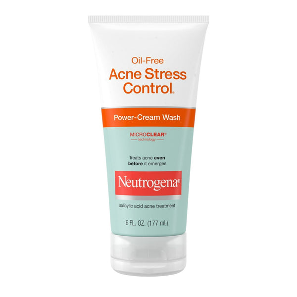Neutrogena Oil-Free Acne Stress Control Power-Cream Face Wash 6 fl. oz EasyOptionXY LLC