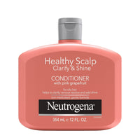 Neutrogena Conditioner for Oily Hair & Scalp with Pink Grapefruit, Healthy Scalp Clarify & Shine, 12 fl oz EasyOptionXY LLC