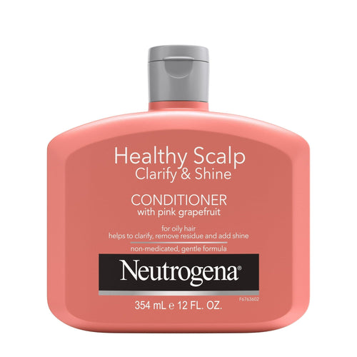 Neutrogena Conditioner for Oily Hair & Scalp with Pink Grapefruit, Healthy Scalp Clarify & Shine, 12 fl oz EasyOptionXY LLC