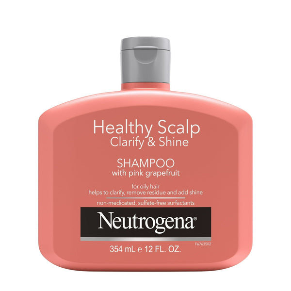 Neutrogena Exfoliating Shampoo for Oily Hair & Scalp with Pink Grapefruit, 12 fl oz EasyOptionXY LLC