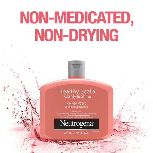 Neutrogena Exfoliating Shampoo for Oily Hair & Scalp with Pink Grapefruit, 12 fl oz EasyOptionXY LLC