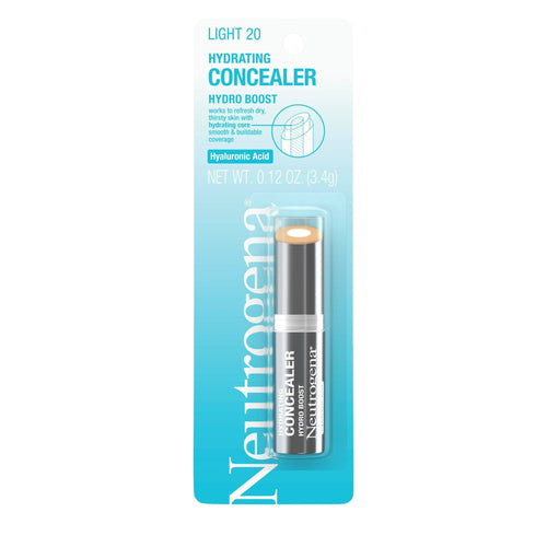 Neutrogena Hydro Boost Hydrating Concealer Stick, 20 Light, 0.12 oz EasyOptionXY LLC