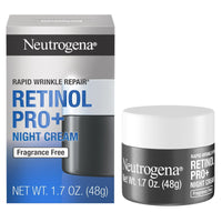 Neutrogena Rapid Wrinkle Repair Cream, Retinol Pro+ Night Moisturizer, 1.7 oz EasyOptionXY LLC