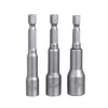 Hyper Tough 3 Pack Hex Shank Magnetic Nut Screwdriver Bits, New Condition EasyOptionXY LLC