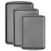 Wilton Bake It Better Steel Non-Stick Baking Pan Set, 3-Piece EasyOptionXY LLC