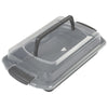 Wilton Bake It Better Steel Non-Stick Oblong Cake Pan with Lid, 13 x 9-inch EasyOptionXY LLC