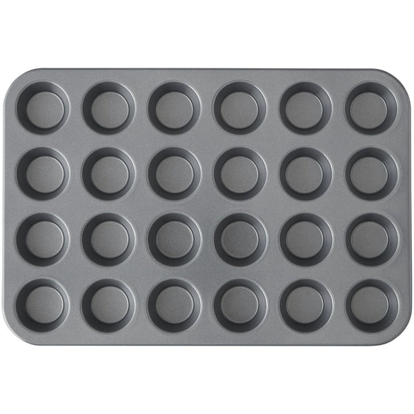 Wilton Bake It Simply Extra Large Non-Stick Mini Muffin Pan, 24-Cup EasyOptionXY LLC