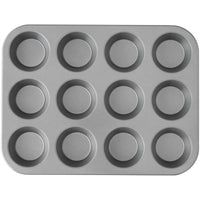 Wilton Bake It Simply Non-Stick Cupcake Pan, 12-Cup EasyOptionXY LLC