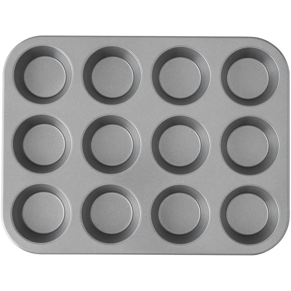 Wilton Bake It Simply Non-Stick Cupcake Pan, 12-Cup EasyOptionXY LLC