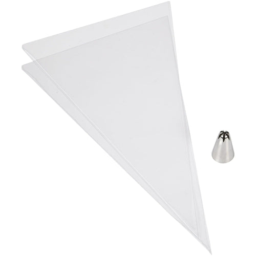 Wilton 2D Drop Flower Decorating Tip Set, 3-Piece EasyOptionXY LLC