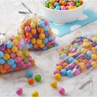 Wilton Treat Bags, Clear, 50 Ct For Cake Pops, Cookies, Brownies, And Other Tasty Gifts Or Goodie Bags EasyOptionXY LLC