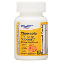 Equate Chewable Immune Support; Dietary Supplement; Citrus; 32 Count EasyOptionXY LLC