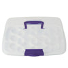 Wilton Oblong Cake and Cupcake Carrier, Practical Cupcake Container, Plastic EasyOptionXY LLC