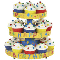 Wilton Cupcake 3-Tier Stand, White, 0.63 lb EasyOptionXY LLC