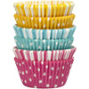 Wilton Dots and Stripes Cupcake Liners, 150-Count, 2 in. diam. (5 cm) EasyOptionXY LLC