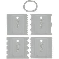 Wilton Small Icing Combs Set, 4-Piece EasyOptionXY LLC