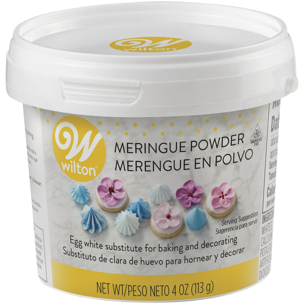 Wilton Meringue Powder for Baking and Decorating, Egg White Substitute, 4 oz., No Flavor EasyOptionXY LLC