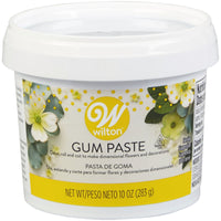 Wilton Ready Gum Paste for Edible Decorations, Frosting and Icing, White, 10 oz., Sugar Flavor EasyOptionXY LLC
