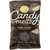 Wilton Dark Cocoa Candy Melts, Mini Dark Chocolate Chips for Cake Pops and Cookies, 12 oz. EasyOptionXY LLC