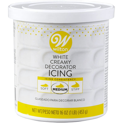 Wilton Ready-to-Use Medium Consistency White Buttercream Frosting, 16 oz. Tub EasyOptionXY LLC