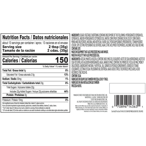 Wilton Pink Creamy Decorator Icing, 16 oz. EasyOptionXY LLC
