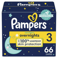 Pampers Swaddlers Overnights Diapers Size 3, 66 Count EasyOptionXY LLC