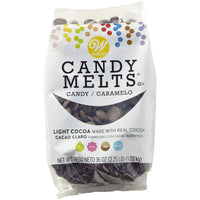 Wilton Light Cocoa Candy Melts, Mini Dark Chocolate Chips for Cake Pops and Cookies, 36 oz. EasyOptionXY LLC