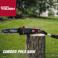 Hyper Tough 10-inch Corded 6.5-Amp Pole Saw EasyOptionXY LLC